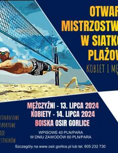 Otwarte Mistrzostwa Gorlic w Siatkówce Plażowej Mężczyzn